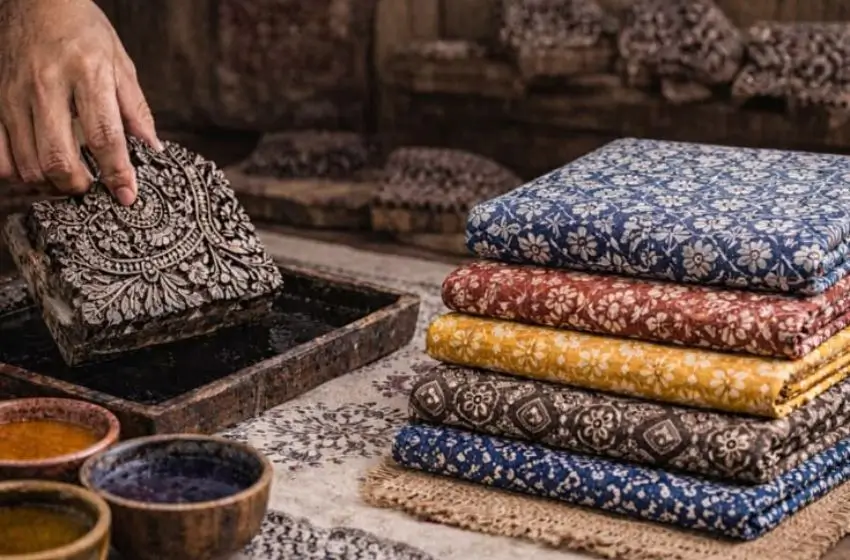A block-printing table of your own