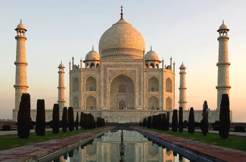 The Taj at first light